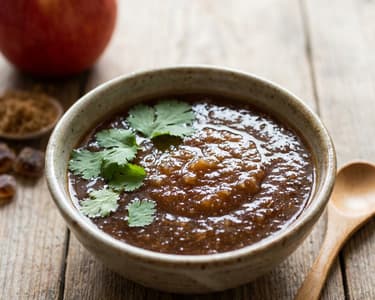 Homemade Teriyaki Sauce with Apple and Coriander