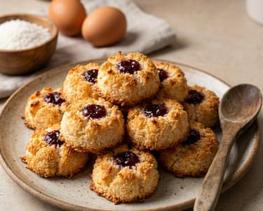 Coconut Cookies (Kokosky) | Traditional Fluffy Recipe