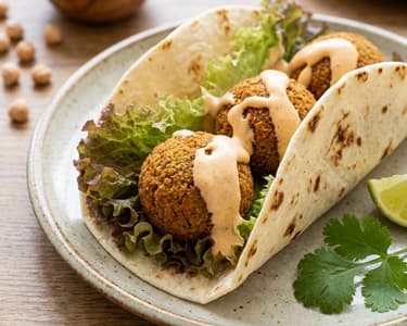 Crispy Homemade Falafel
