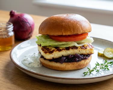 Halloumi Burger