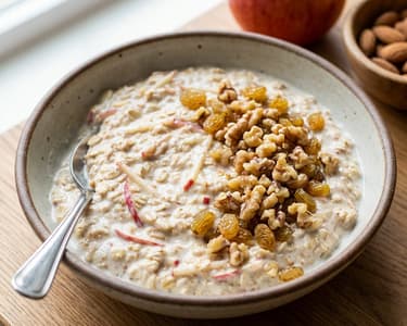 Bircher Muesli clasic | Mic dejun sănătos și hrănitor