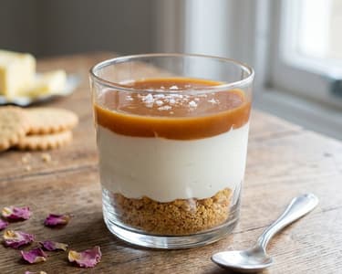 Goat Cheese and Salted Caramel Cheesecake