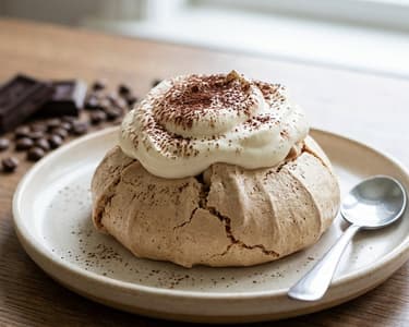 Coffee Pavlova