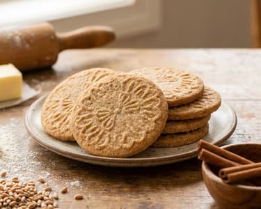 Butter and Cinnamon Cookies | Crispy and Aromatic Delight
