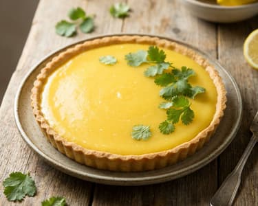 Lemon and Coriander Tart
