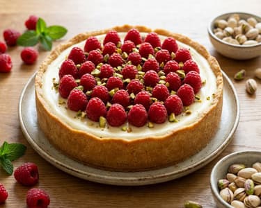 Raspberry and Ricotta Cheesecake