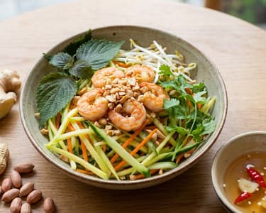 Mango Salad with Shrimp (Nom Xoai)