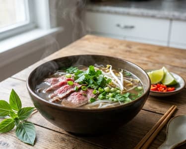 Pho Bo - Supă tradițională vietnameză de vită