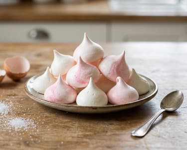 Crispy Meringues | Fine and Airy Dessert