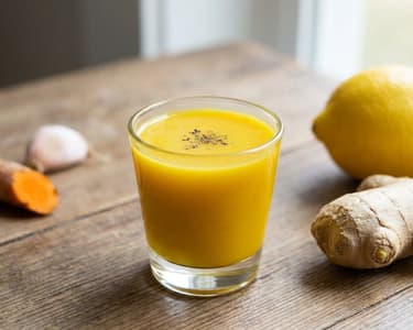 Immunity Shot with Ginger and Turmeric