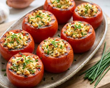 Grilled Stuffed Tomatoes