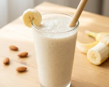 Banana and Almond Smoothie