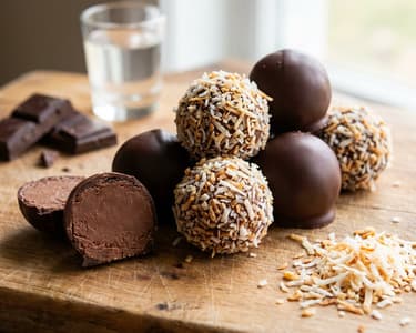 Chocolate Coconut Truffles