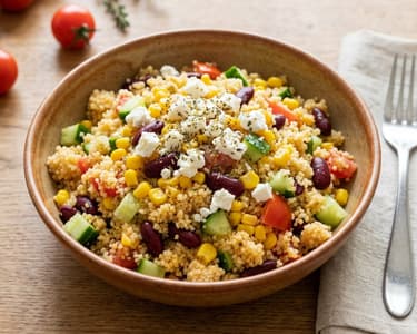 Couscous Salad To Go | Quick and Healthy Lunch