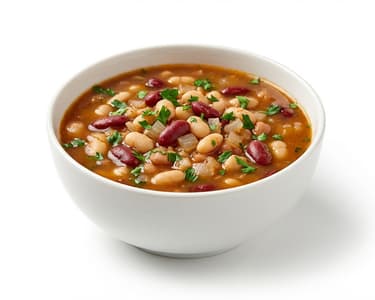 Bean Soup with Two Types of Beans
