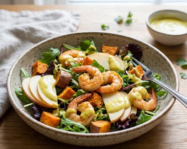 Shrimp Salad with Curry Dressing