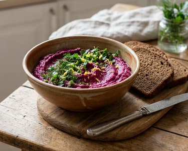 Beetroot Spread with Tofu