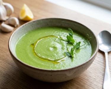 Fine Pea Cream Soup