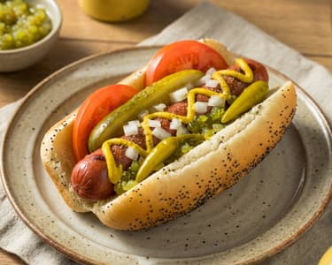 Hot dog Chicago – rețetă originală americană