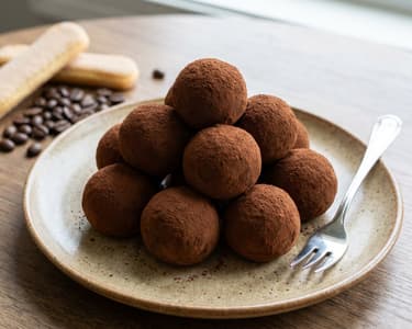 Tiramisu Truffles | Quick No-Bake Dessert