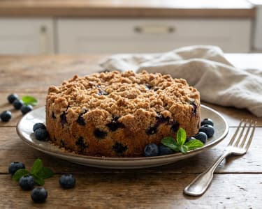 Blueberry and Buttermilk Cake