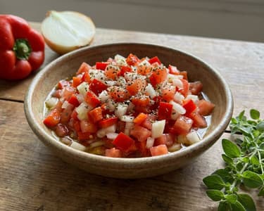 Ensalada Criolla | Salată Argentiniană Proaspătă