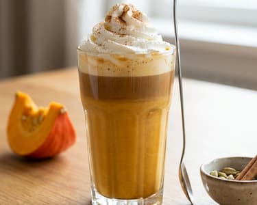 Pumpkin Spice Latte cu piure de casă