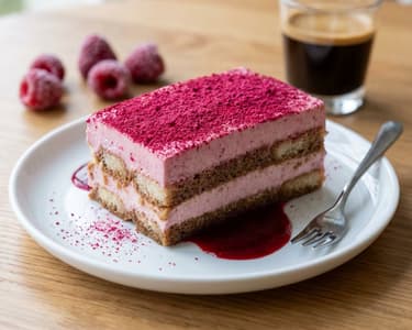 Raspberry and Mascarpone Tiramisu