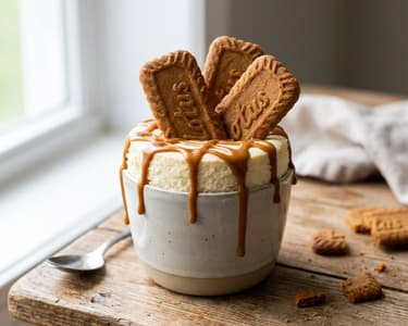 Viral Japanese Cheesecake with Lotus Biscoff Biscuits