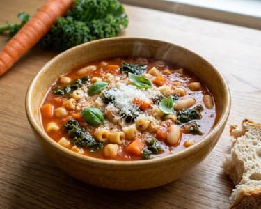 Minestrone - Italian Vegetable Soup