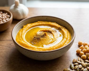 Creamy Pumpkin Hummus