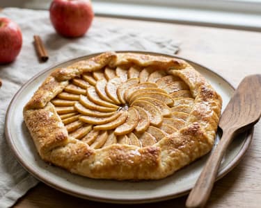 Apple Galette | Rustic and Aromatic Dessert