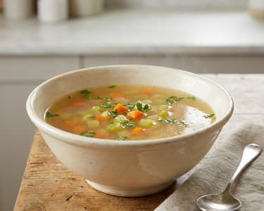 Clear Chicken Soup (Consommé)