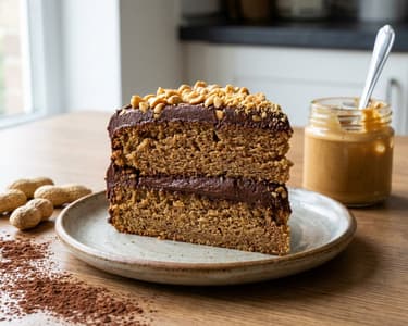 Gluten-Free Peanut Butter and Chocolate Cake
