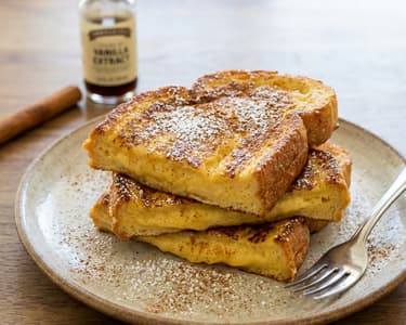 Vanilla and Cinnamon French Toast