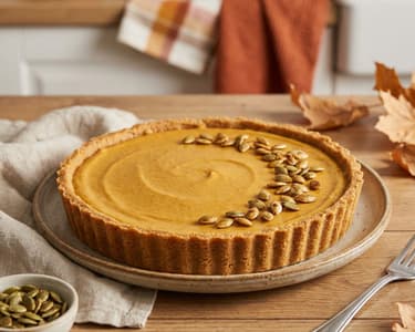 Sugar-free Pumpkin Tart