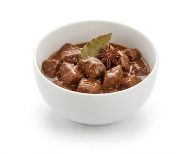 Venison Goulash with Star Anise and Bay Leaves
