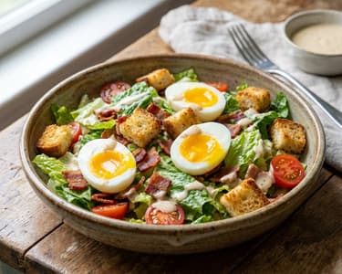 Salată cu roșii și bacon (BLT Salad)