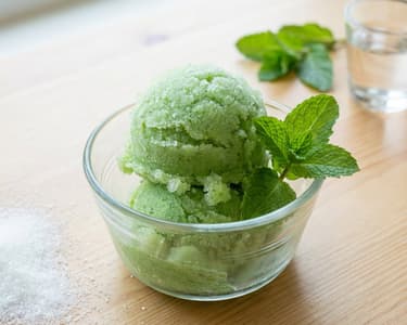 Sorbet de mentă