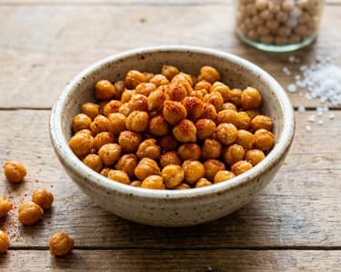 Crispy baked chickpeas with smoked paprika