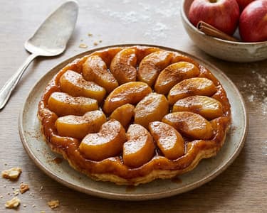 Tarte Tatin cu mere și caramel
