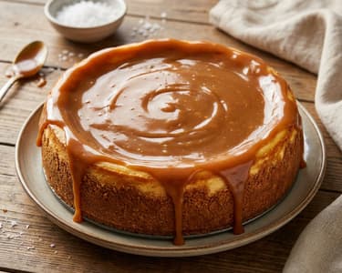 Salted Caramel Cheesecake