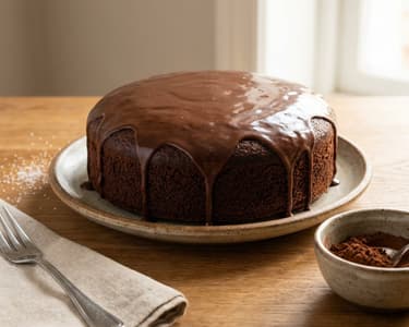 Quick and Fluffy Chocolate Cake