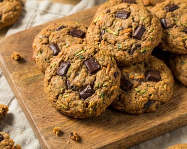 Vegetable and Chocolate Cookies