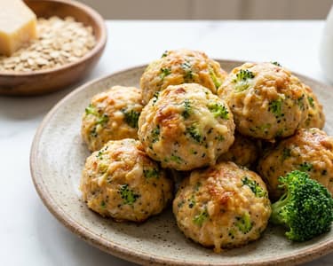 Baked Chicken and Vegetable Meatballs