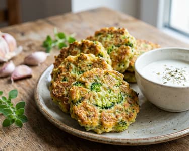 Baked Broccoli Patties