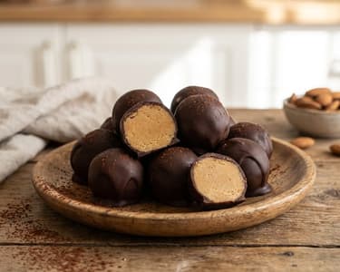 Chickpea Chocolate Candies | Healthy No-Bake Snack