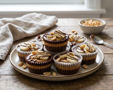 Peanut Butter and Banana Cups