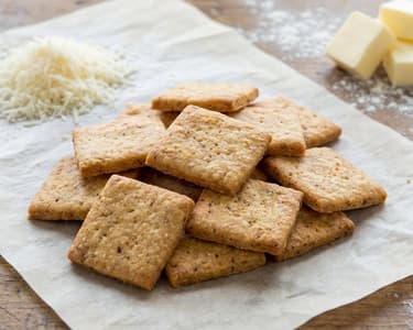 Parmesan Crackers – Crispy and Quick Snack