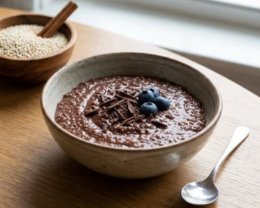 Budincă de quinoa din Bolivia